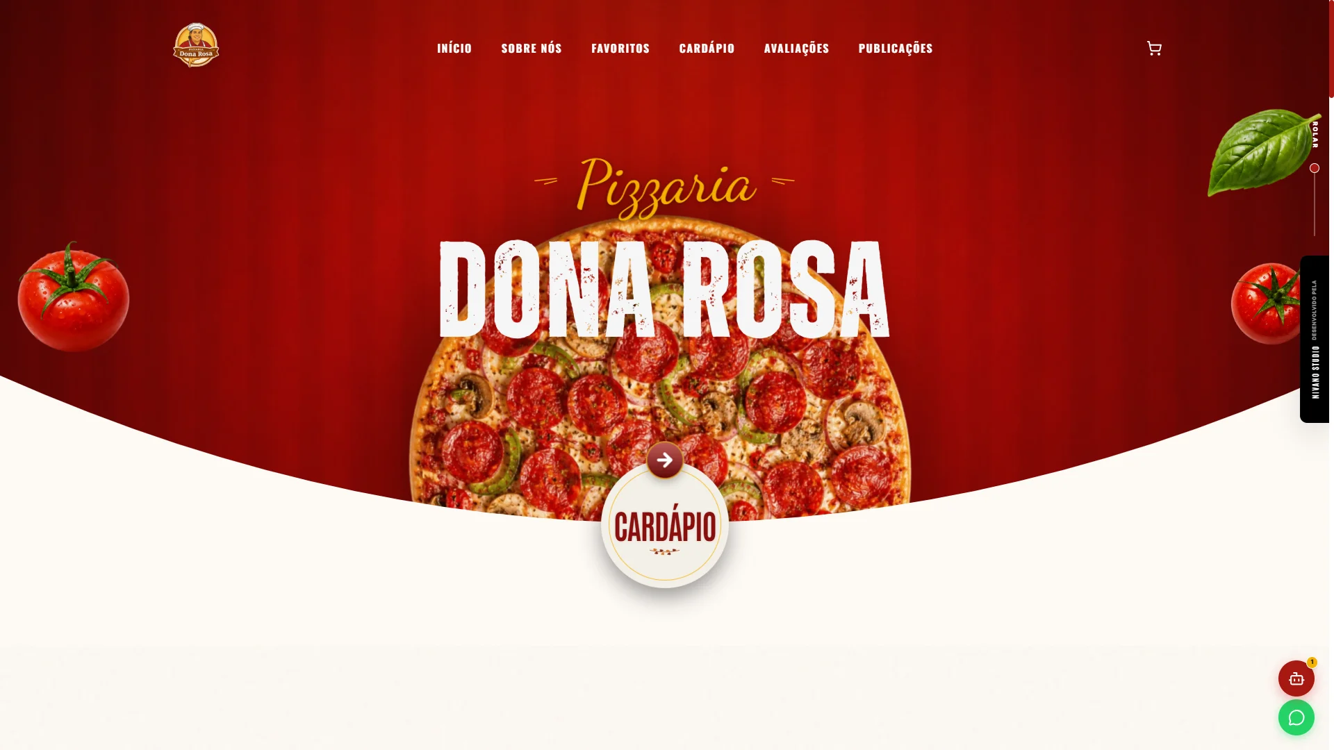 Site Dona Rosa